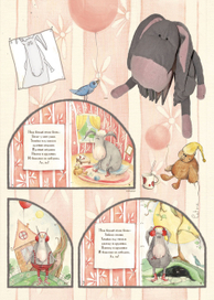 Книжка-ирушка "Бедный ослик"