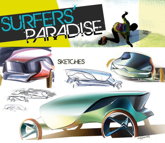 Surfers' Paradise - Sketches