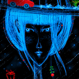 Елка - скоро новый год!