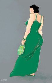 На остановке