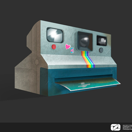 Концепт арт полароид