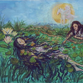 Встреча. Мать и дочь