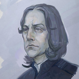 Северус Снейп. Фан-арт к фильмам о Гарри Поттере