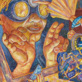 Иллюстрация к сказке Г.Х.Андерсена " Стойкий оловянный солдатик "