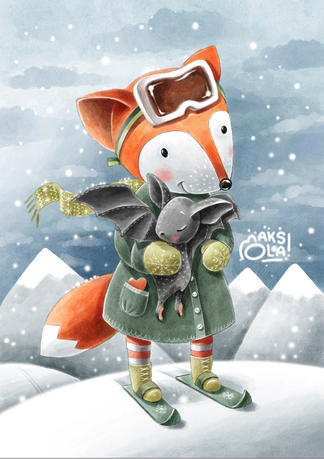 Лисичка Лили и Летучая Мышь