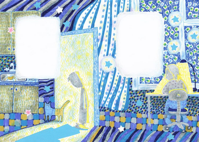 "день отправился гулять" разворот 4