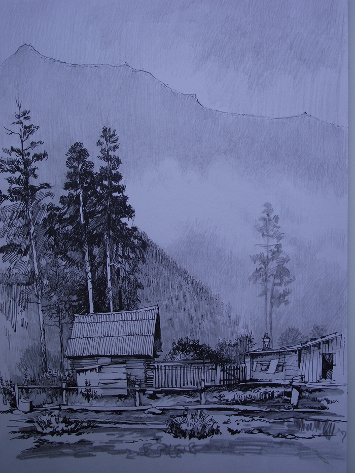 "В горах после дождя"