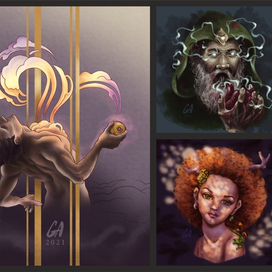 Примеры фэнтези работ