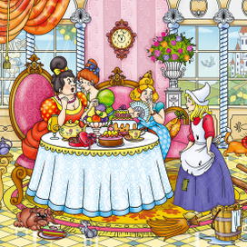 Раскраска_ Золушка