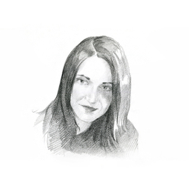 Портрет девушки (набросок)