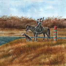 Восстановленные границы. Участок советско-китайской границы. Дальний Восток.