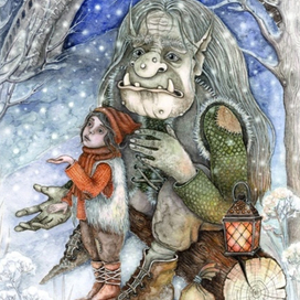 "Сказка про мост" (иллюстрация к сказке)