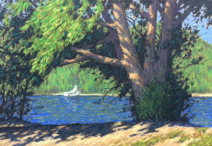 На берегу реки