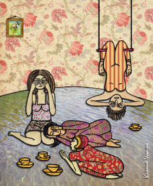 Плакальный девишник.