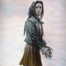 Эскиз персонажа HG 12