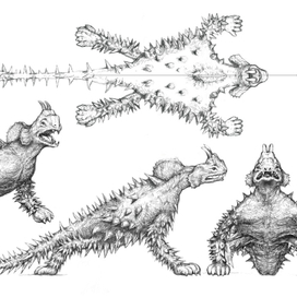 Скетчи монстров / Monster sketches