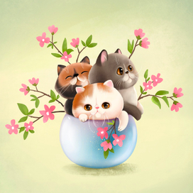 Весенний букет