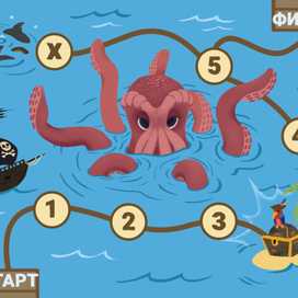 Игровое поле для книги