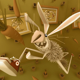 кролик спортсмен