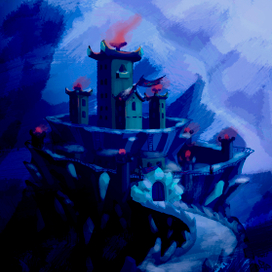 Крепость в горах