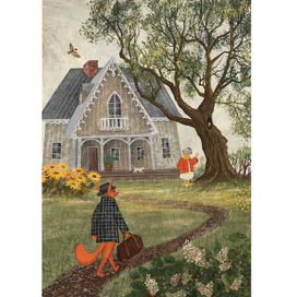 Иллюстрация для детской книги «Рыжий Фокс», издательство «Абраказябра»