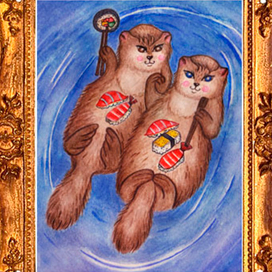 Суши для морских выдр