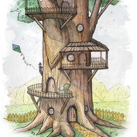 Дерево-дом
