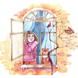 Слышишь как щебечут птицы? они поют весну!