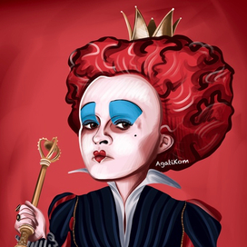 Червонная королева из Алисы в Стране Чудес