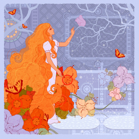 Девушка-весна