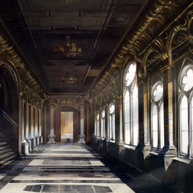 Коридор в здании ордена