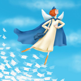 Почтовый ангел.