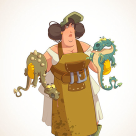 Сибилла Овнец. Плоский мир