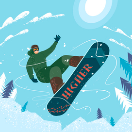 Сноубордист