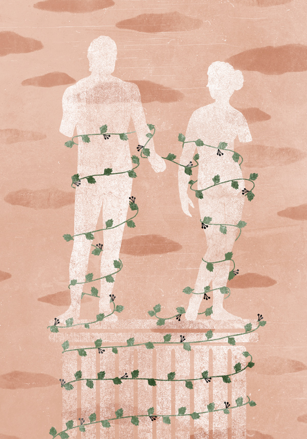 Иллюстрация для журнала Tigress Magazine