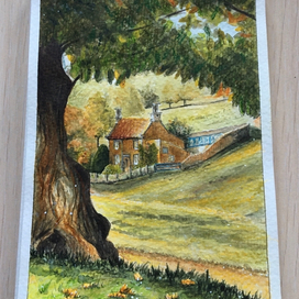 Начало осени в деревне