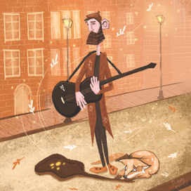 Квадратный музыкант