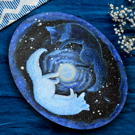 прорубь-луна