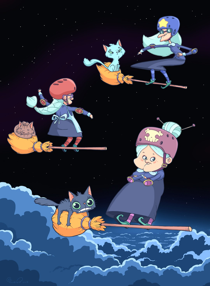 Ведьмы на адреналине!