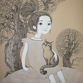 Утро с котом