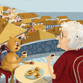 Нонна и Мафин в Лиссабоне 