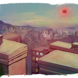 Кровавое солнце