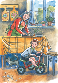 Н Ижендей. Полосная иллюстрация