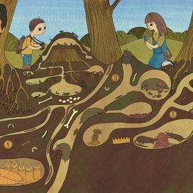 Дети в лесу