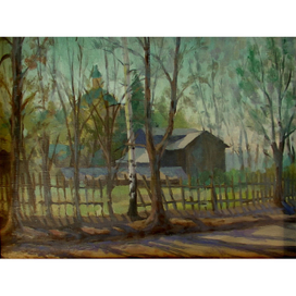 "Владимирская церковь в Виноградово".