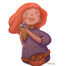 Вафельная сладкоежка