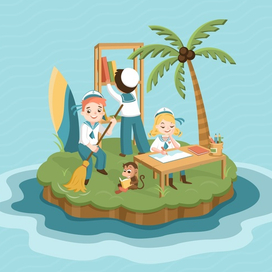 Иллюстрации к игре "Мамалогия"