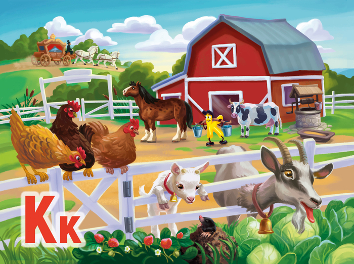 Серия пазлов "Алфавит"