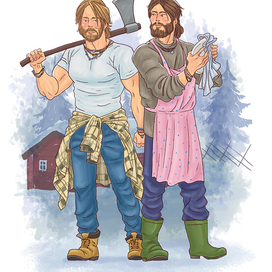 Иллюстрация к книге Кати Стенвалль "Эмиграшка"