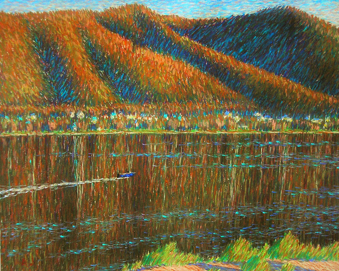 Река и Горы